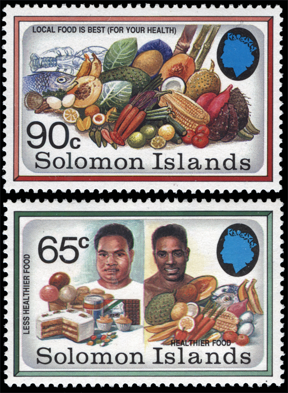 Solomon Islands Banana Stamp