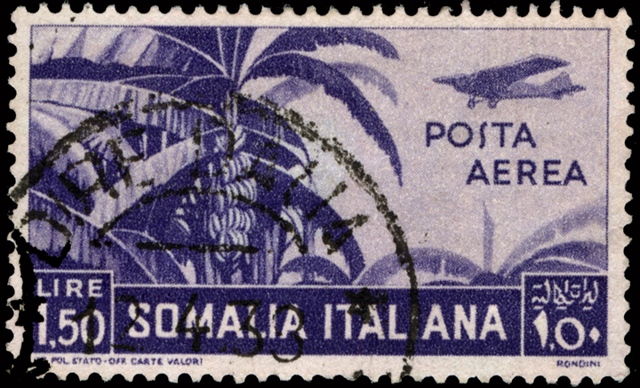 Italian Somaliland Banana Stamp