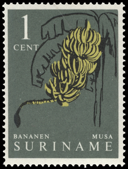 Surinam Banana Stamp