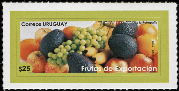 Uruguay Banana Stamp