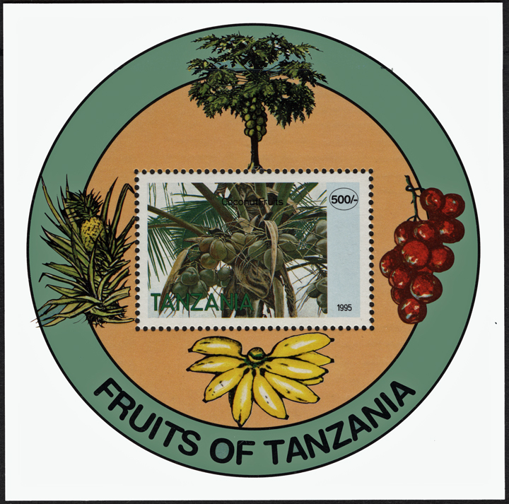 Tanzania Banana Stamp