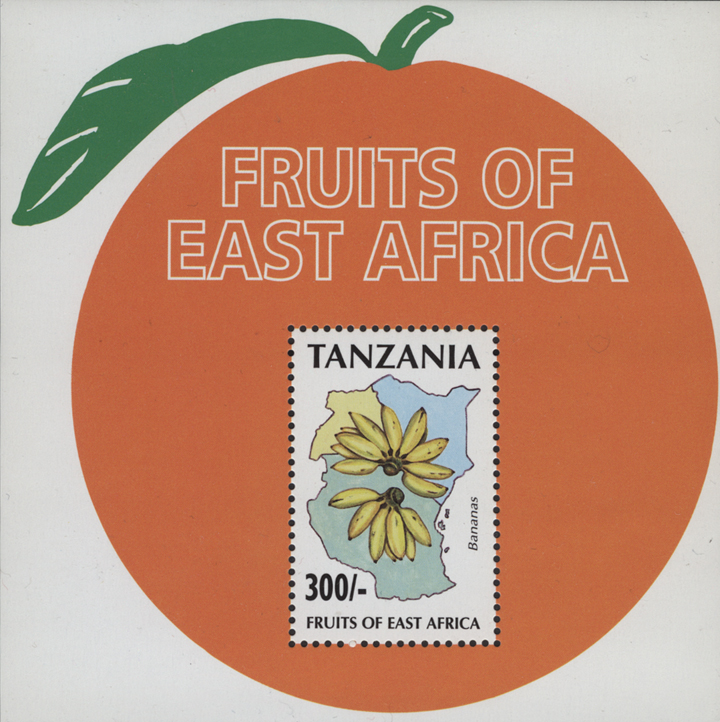 Tanzania Banana Stamp
