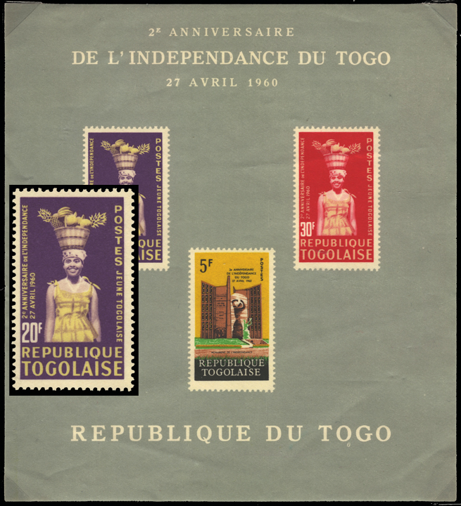 Togo Banana Stamp