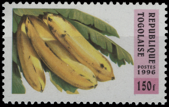Togo Banana Stamp
