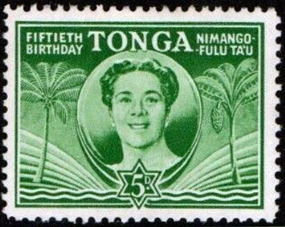 Tonga Banana Stamp