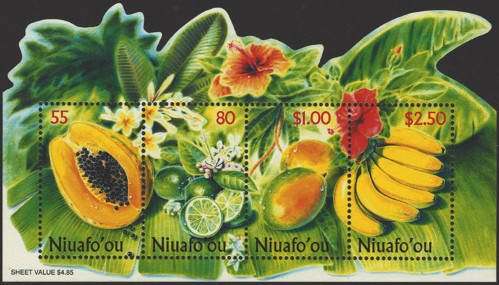 Tonga (Niuafo'ou) Banana Stamp