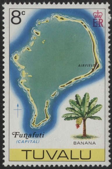 Tuvalu Banana Stamp