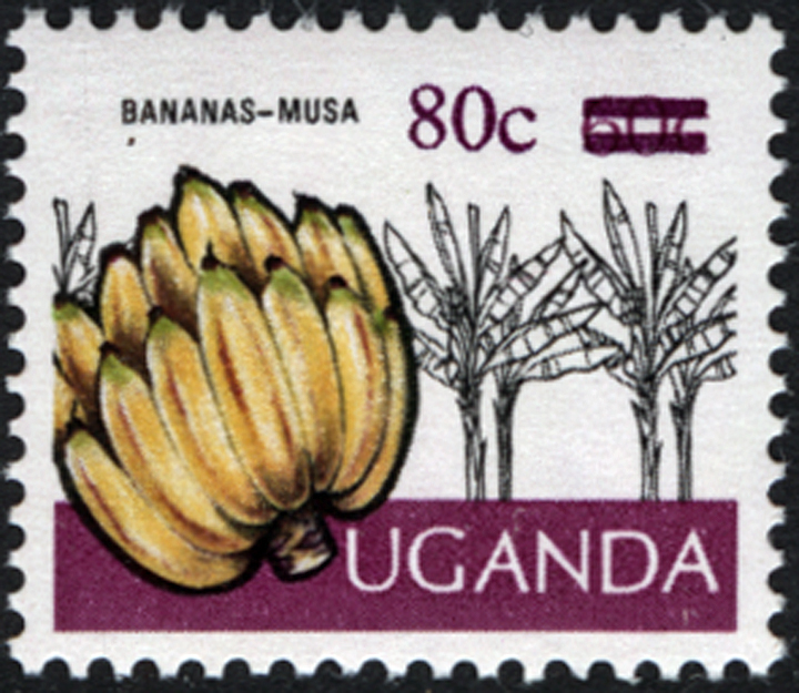 Uganda Banana Stamp