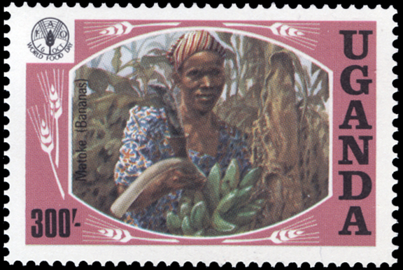 Uganda Banana Stamp