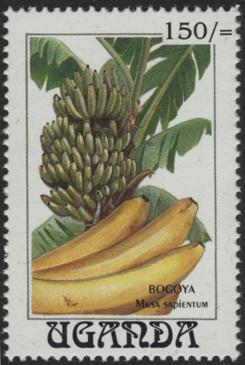 Uganda Banana Stamp