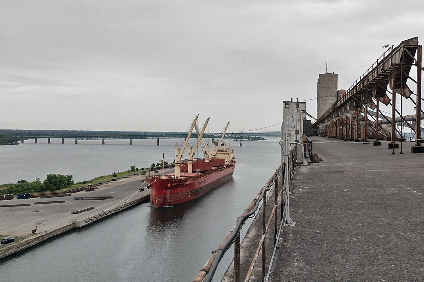 Federal Clyde in the Port of Johnstown
