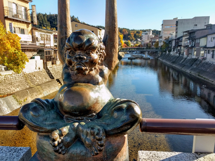 Ukiyo-e on Building Near Train Station