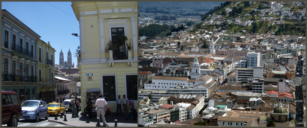 View of Colonial City from Basilica