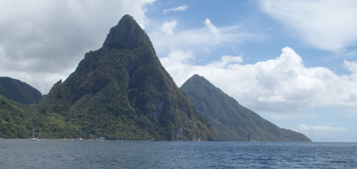 Alley in St. Lucia