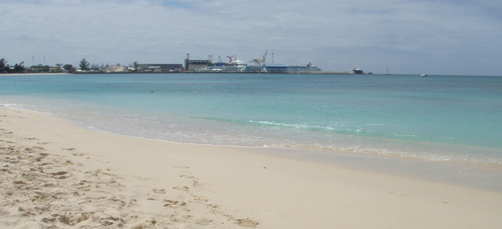 Carnival Victory in Castries Harbour