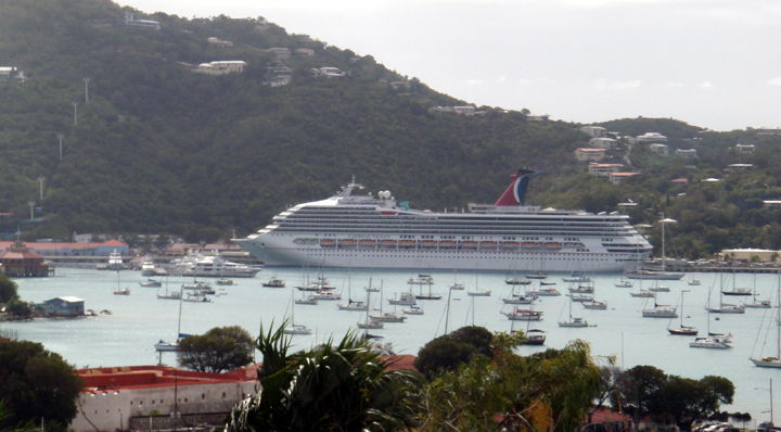 Carnival Victory in St. Thomas