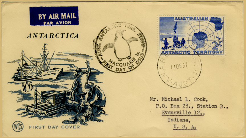 1957 Definitive on First Day Cover