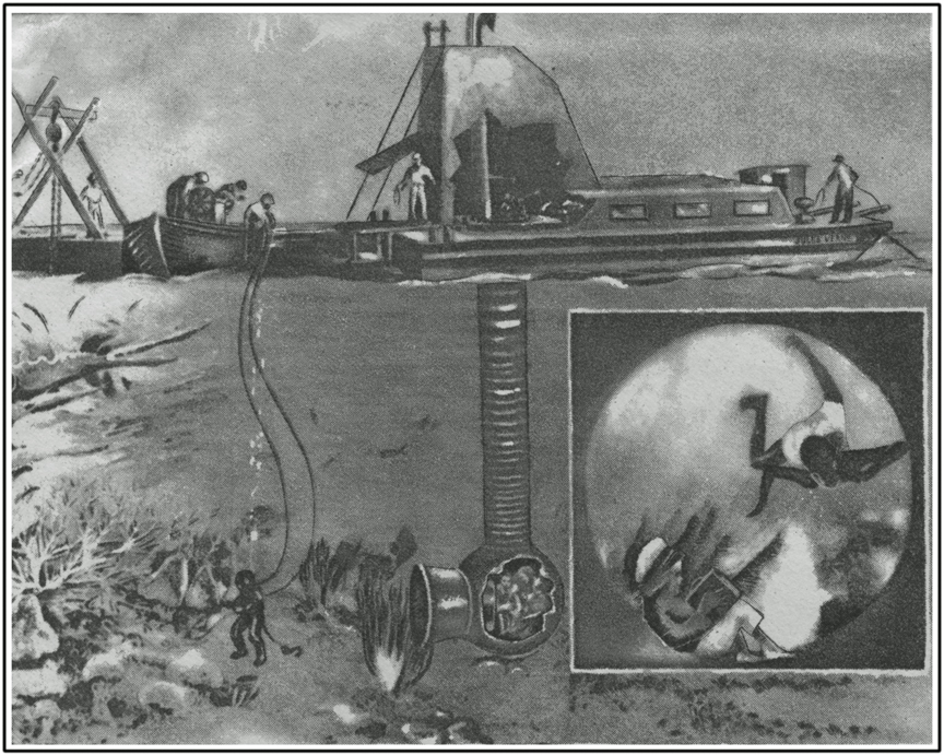 Sea Floor Post Office Cover Cachet