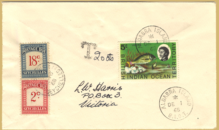 Front of Cover from Aldabra Island