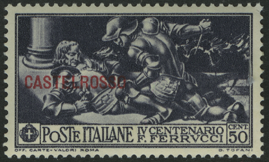 Fabrizio Maramaldo killing Francesco Ferrucci