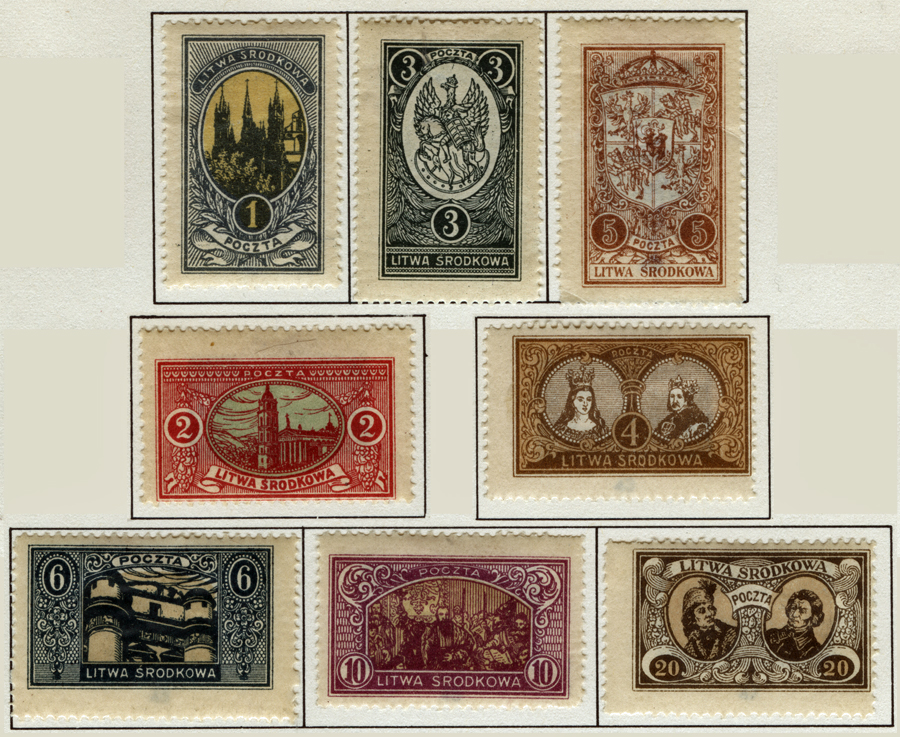 Lithuanian Pictorials of 1921