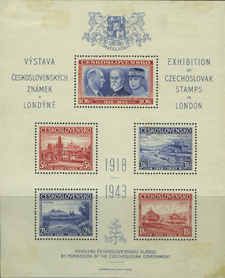 Government-in-Exile Souvenir Sheet