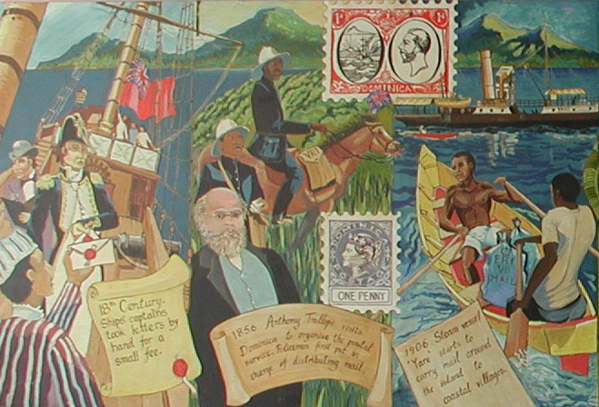 Post Office Mural Frame 1