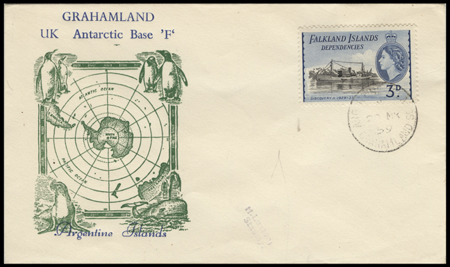 map of Falkland Islands Dependencies