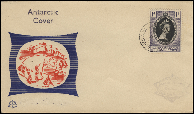 map of Falkland Islands Dependencies