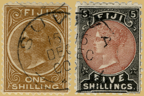 Facsimiles of High Value Queen Victoria Definitives