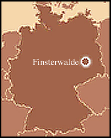 approximate location of Finsterwalde