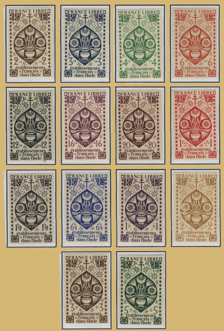 Free French Lotus Flowers Issue