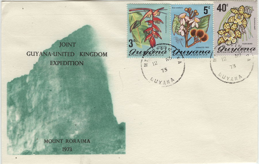 Cover Postmarked Mount Roraima