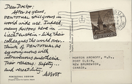 Dear Doctor Postcard