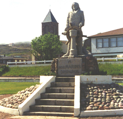 Fisherman's Memorial statue