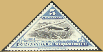 Triangular Air Post Stamp