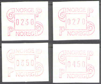 Norwegian Frama Stamps