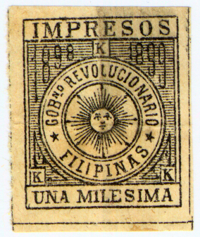 Aguinaldo Newspaper Stamp