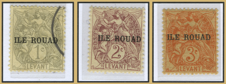 Ile Rouad Overprints