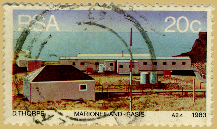 Marion Island Station on 1983 commemorative