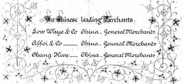 Listing of Chang Kive in The Great Book of Fathers
