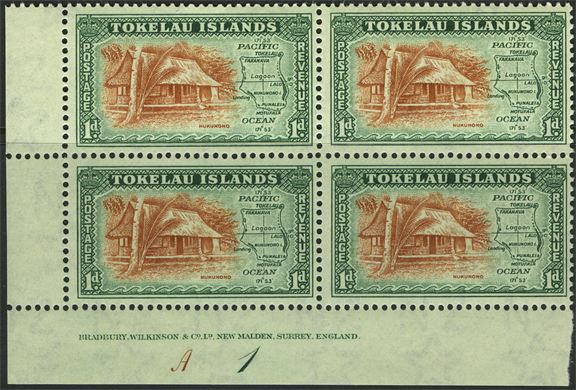 First tokelau Stamps - Nukunono