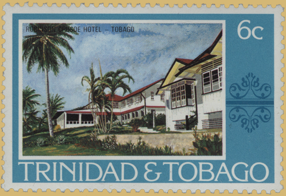 Robinson Crusoe Hotel stamp