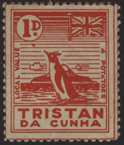 Potato Stamp Propaganda Label