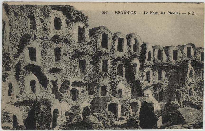 Sand Dunes and the Old Market Gate of Aaiun