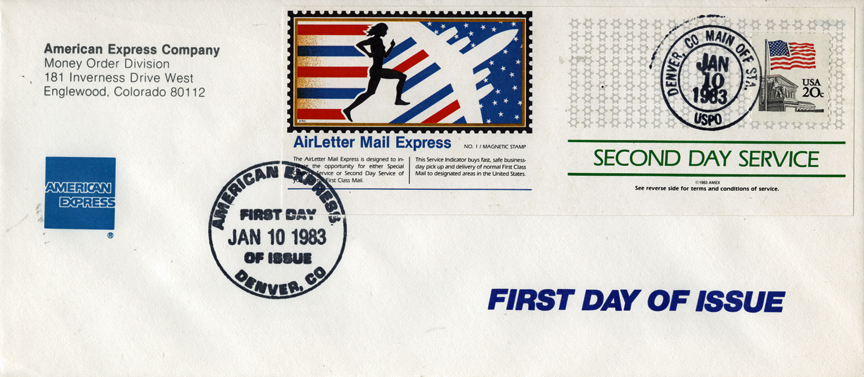 AirLetter Express Mail First Day Cover